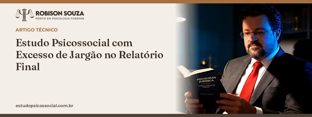 Estudo Psicossocial com Excesso de Jargão no Relatório Final