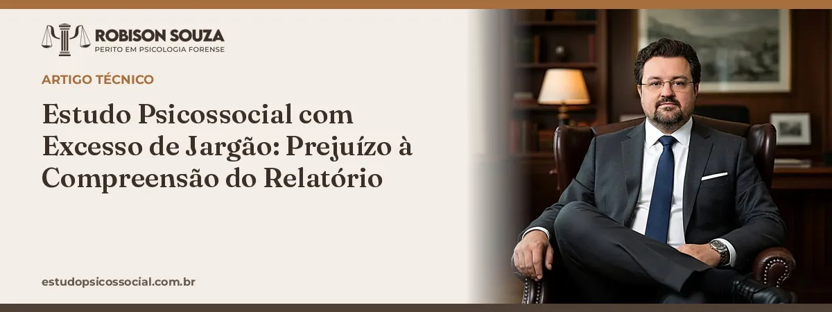 Estudo Psicossocial com Excesso de Jargão: Prejuízo à Compreensão do Relatório