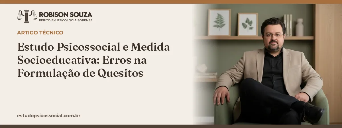 Estudo Psicossocial e Medida Socioeducativa: Erros na Formulação de Quesitos