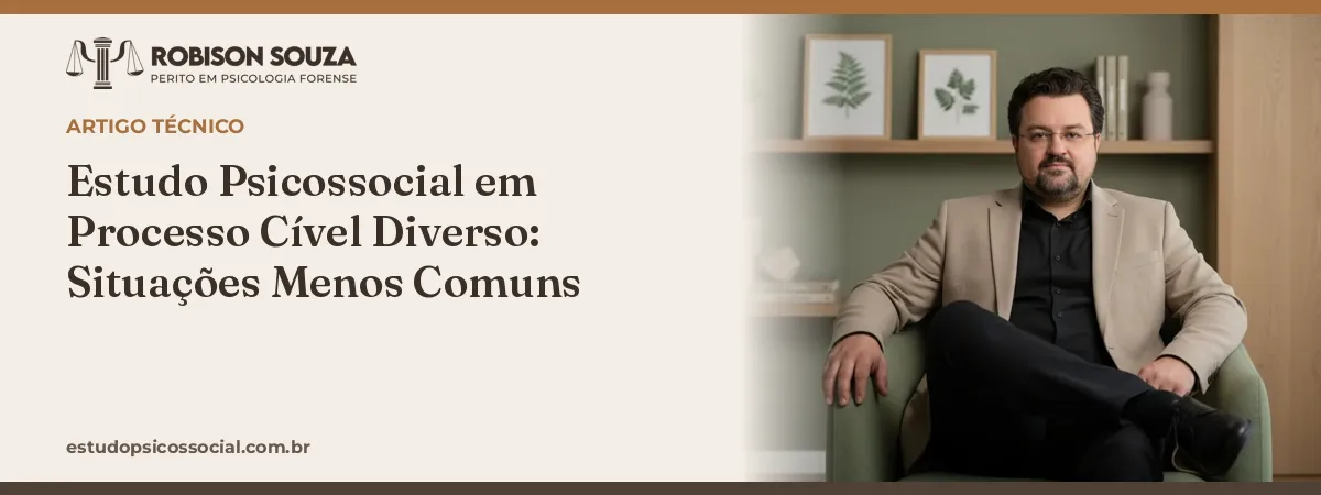 Estudo Psicossocial em Processo Cível Diverso: Situações Menos Comuns