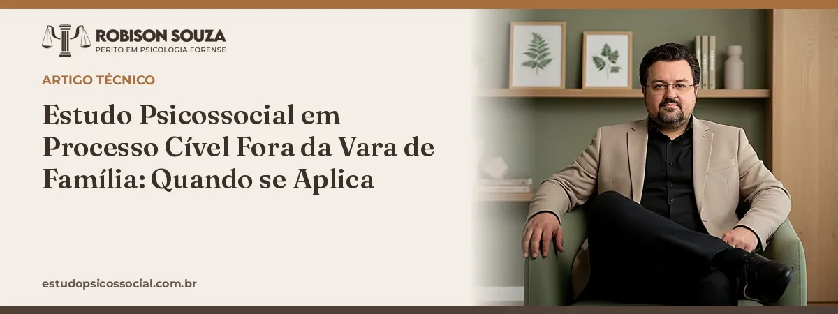Estudo Psicossocial em Processo Cível Fora da Vara de Família: Quando se Aplica